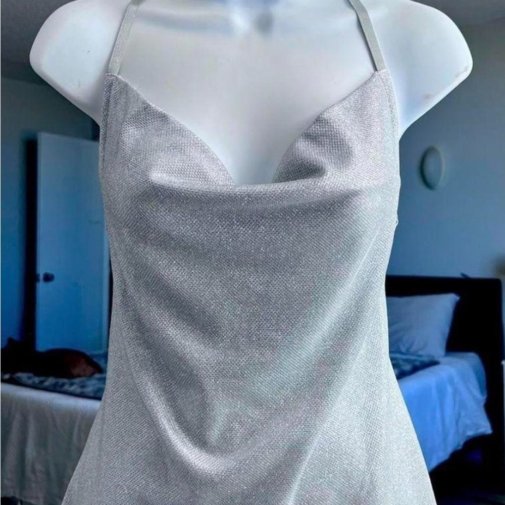 Silver dress